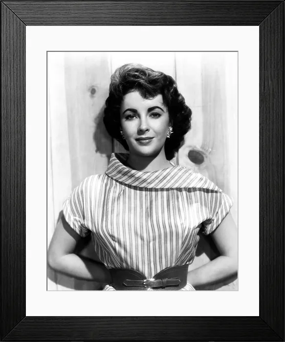 Framed Print : ELEPHANT WALK, Elizabeth Taylor, 1954