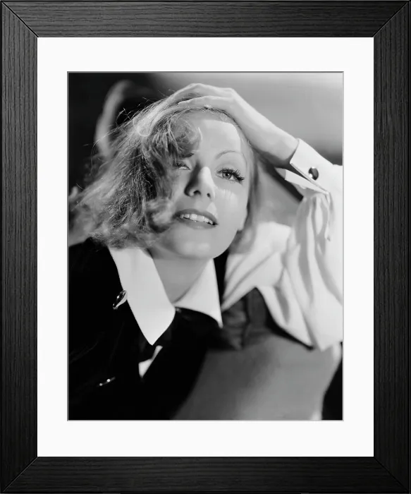 Framed Print : AS YOU DESIRE ME, Greta Garbo, portrait by Clarence Sinclair Bull, 1932 Framed Print : AS YOU DESIRE ME, Greta Garbo, portrait by Clarence Sinclair Bull, 1932