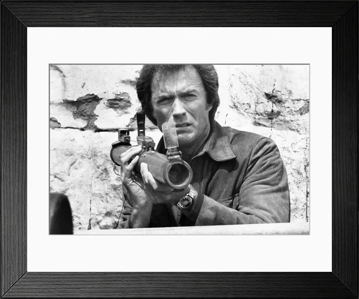 Framed Print : THE ENFORCER, Clint Eastwood, 1976