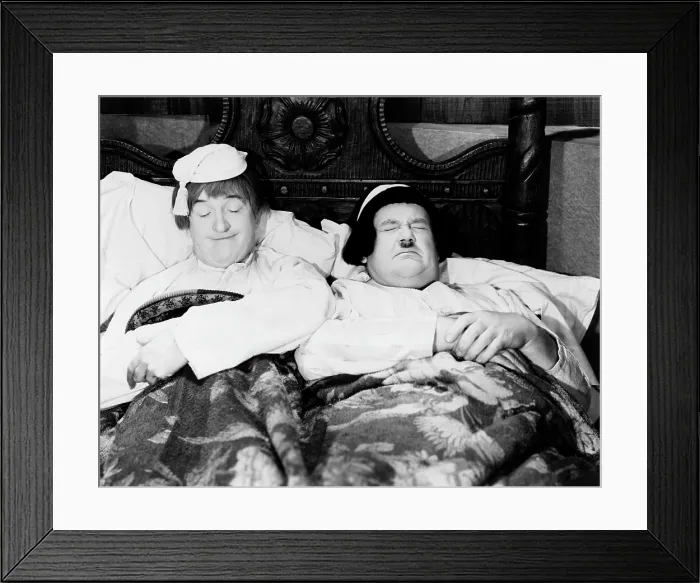 Framed Print : BABES IN TOYLAND, (aka MARCH OF THE WOODEN SOLDIERS), from left: Stan Laurel, Oliver Hardy, 1934 Framed Print : BABES IN TOYLAND, (aka MARCH OF THE WOODEN SOLDIERS), from left: Stan Laurel, Oliver Hardy, 1934