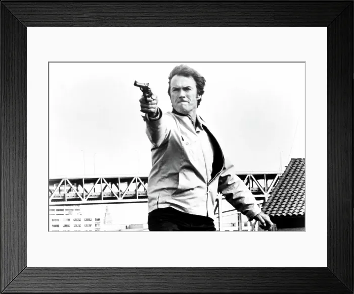 Framed Print : THE ENFORCER, Clint Eastwood, 1976