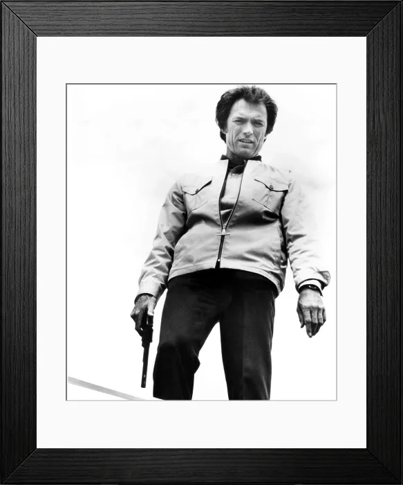 Framed Print : THE ENFORCER, Clint Eastwood, 1976