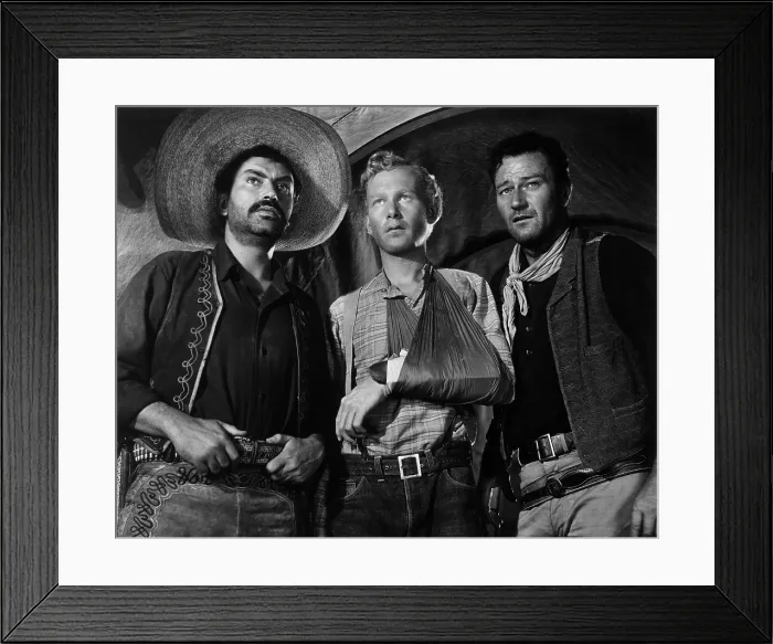 Framed Print : 3 GODFATHERS, (aka THREE GODFATHERS), Pedro Armendariz, Harry Carey, Jr. John Wayne, 1948 Framed Print : 3 GODFATHERS, (aka THREE GODFATHERS), Pedro Armendariz, Harry Carey, Jr. John Wayne, 1948