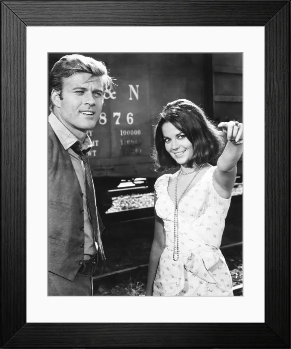 Framed Print : THIS PROPERTY IS CONDEMNED, from left: Robert Redford, Natalie Wood, 1966