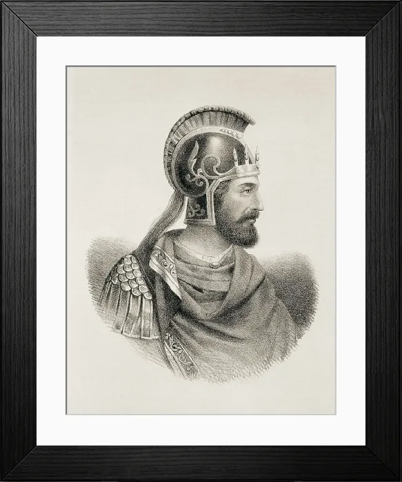 Framed Print : HANNIBAL (247-183 BC). Litography. SPAIN. Madrid. National Library. AISA / Everett Collection**US SALES ONLY** Framed Print : HANNIBAL (247-183 BC). Litography. SPAIN. Madrid. National Library. AISA / Everett Collection**US SALES ONLY**