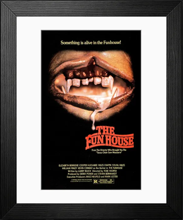 Framed Print : THE FUNHOUSE, poster, 1981, Universal Pictures / Courtesy Everett Collection