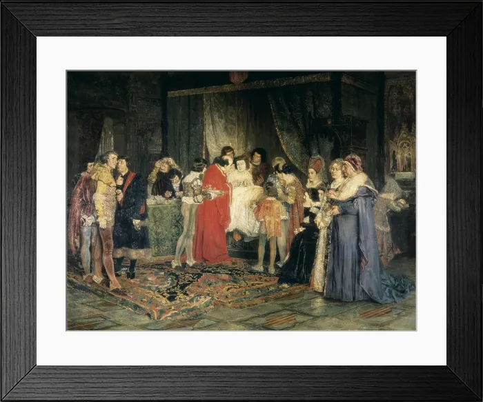 Framed Print : Ferdinand I, called 'El de Antequera' (1380-1416). Oil on canvas. AISA / Everett Collection**US SALES ONLY**