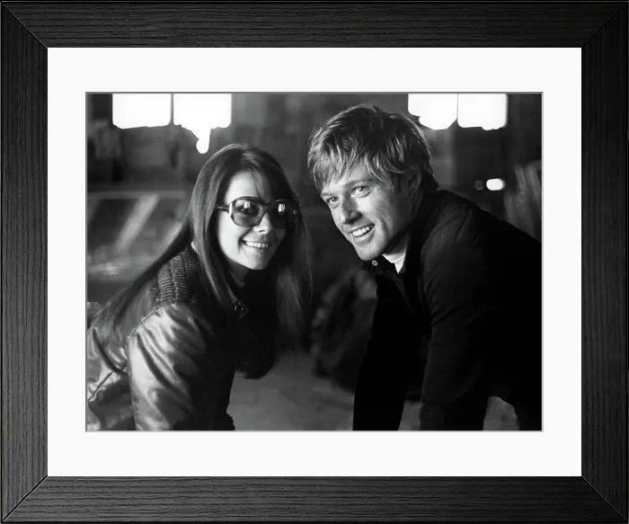 Framed Print : DOWNHILL RACER, Natalie Wood, Robert Redford, 1969 Framed Print : DOWNHILL RACER, Natalie Wood, Robert Redford, 1969