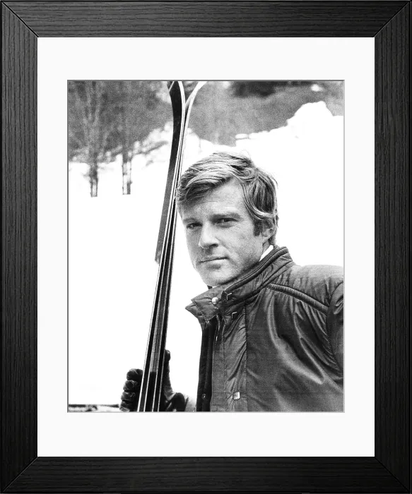 Framed Print : DOWNHILL RACER, Robert Redford, 1969