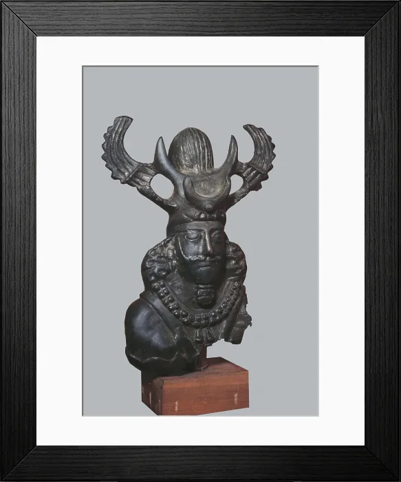 Framed Print : Bust of a Sassanid king. 6th c-7th c. Persian art. Sasanian art. Sculpture on bronze. FRANCE. Paris. Louvre Museum. Proc: IRAN. Ladjvard. AISA / Everett Collection**US SALES ONLY** Framed Print : Bust of a Sassanid king. 6th c-7th c. Persian art. Sasanian art. Sculpture on bronze. FRANCE. Paris. Louvre Museum. Proc: IRAN. Ladjvard. AISA / Everett Collection**US SALES ONLY**