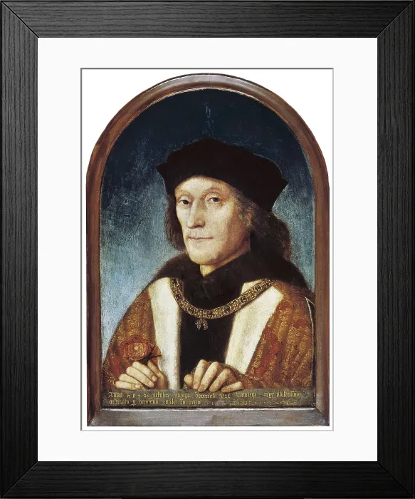 Framed Print : SITTOW, Michiel (1469-1525). Henry VII. 1505. Portrait. Oil on wood. UNITED KINGDOM. London. National Portrait Gallery. AISA / Everett Collection**US SALES ONLY** Framed Print : SITTOW, Michiel (1469-1525). Henry VII. 1505. Portrait. Oil on wood. UNITED KINGDOM. London. National Portrait Gallery. AISA / Everett Collection**US SALES ONLY**