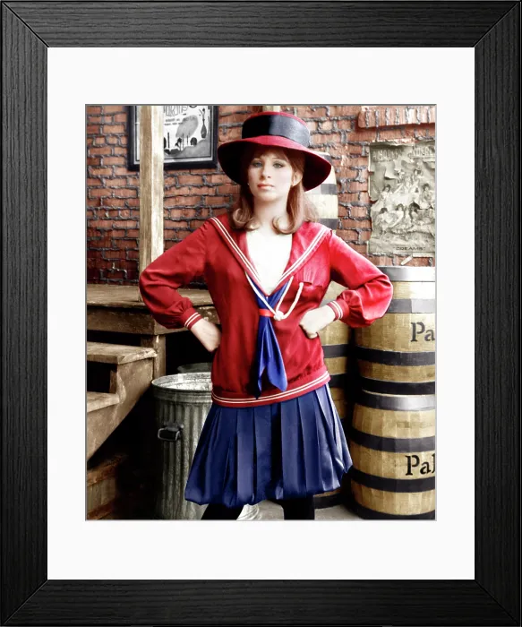 Framed Print : FUNNY GIRL, Barbra Streisand, 1968