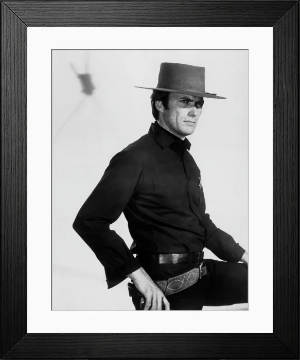 Framed Print : HANG EM HIGH, Clint Eastwood, 1968