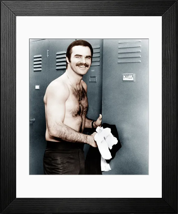 Framed Print : FUZZ, Burt Reynolds, 1972