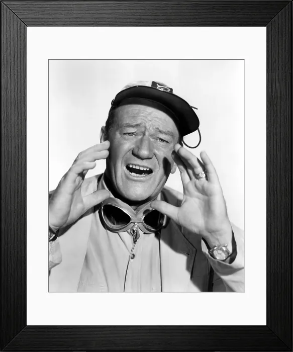 Framed Print : HATARI!, John Wayne, 1962 Framed Print : HATARI!, John Wayne, 1962