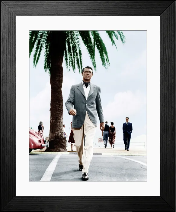 Framed Print : TO CATCH A THIEF, Cary Grant, 1955