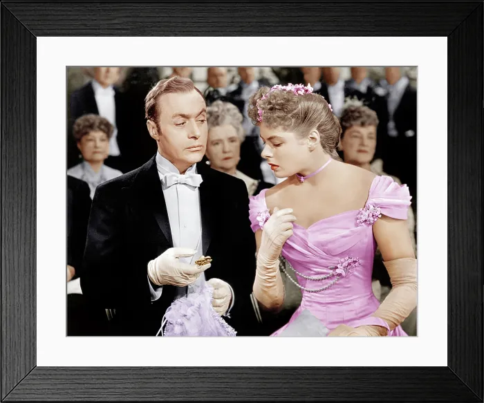Framed Print : GASLIGHT, from left: Charles Boyer, Ingrid Bergman, 1944