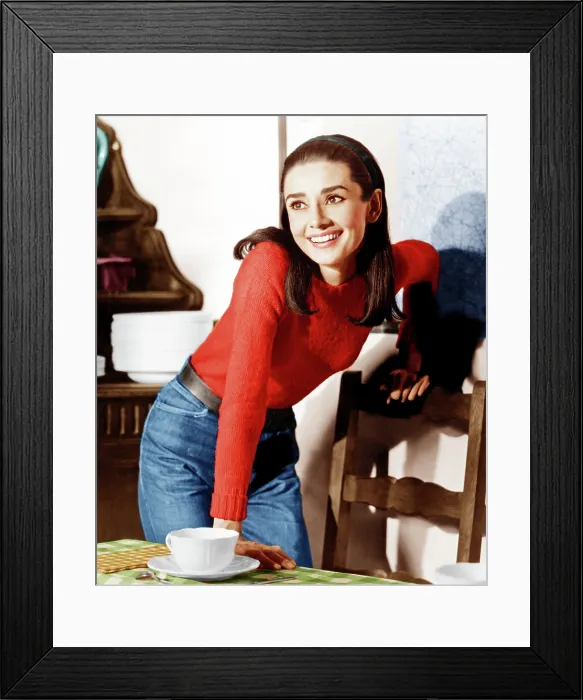 Framed Print : TWO FOR THE ROAD, Audrey Hepburn, 1967 Framed Print : TWO FOR THE ROAD, Audrey Hepburn, 1967