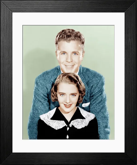 Framed Print : DAMES, from top: Dick Powell, Ruby Keeler, 1934