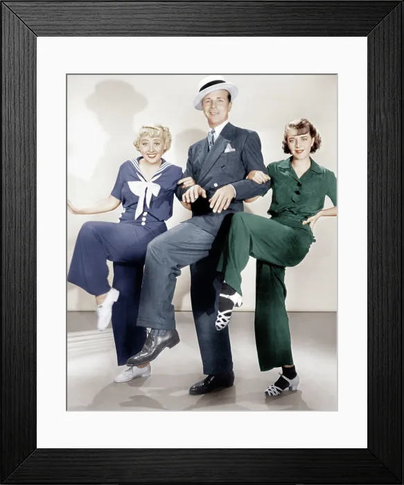 Framed Print : DAMES, from left: Joan Blondell, Dick Powell, Ruby Keeler, 1934 Framed Print : DAMES, from left: Joan Blondell, Dick Powell, Ruby Keeler, 1934