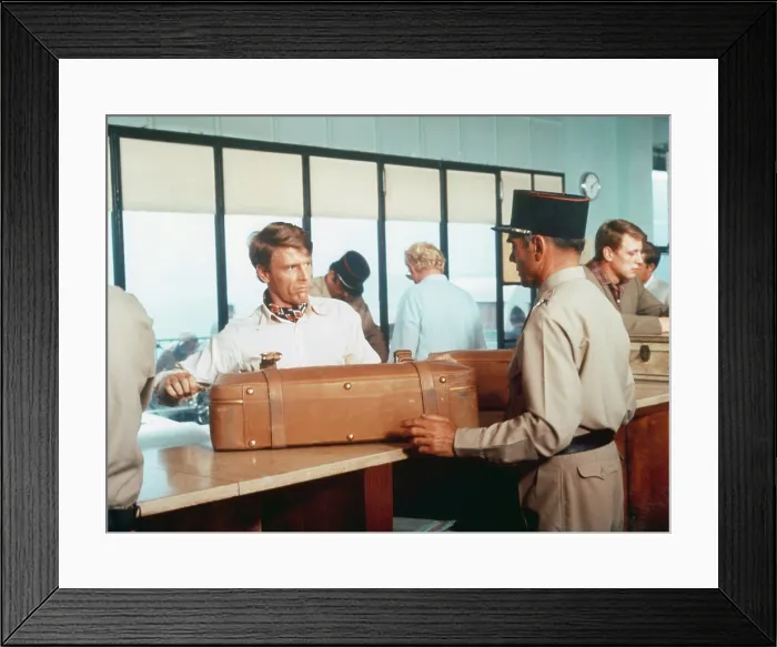Framed Print : THE DAY OF THE JACKAL, Edward Fox, (left), 1973