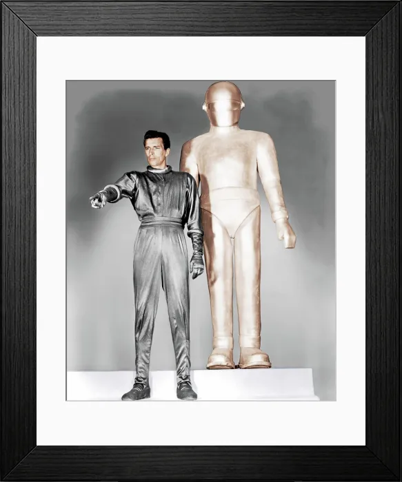 Framed Print : THE DAY THE EARTH STOOD STILL, Michael Rennie, 1951. 20th Century-Fox Film Corporation, TM & Copyright / courtesy Everett Collection Framed Print : THE DAY THE EARTH STOOD STILL, Michael Rennie, 1951. 20th Century-Fox Film Corporation, TM & Copyright / courtesy Everett Collection
