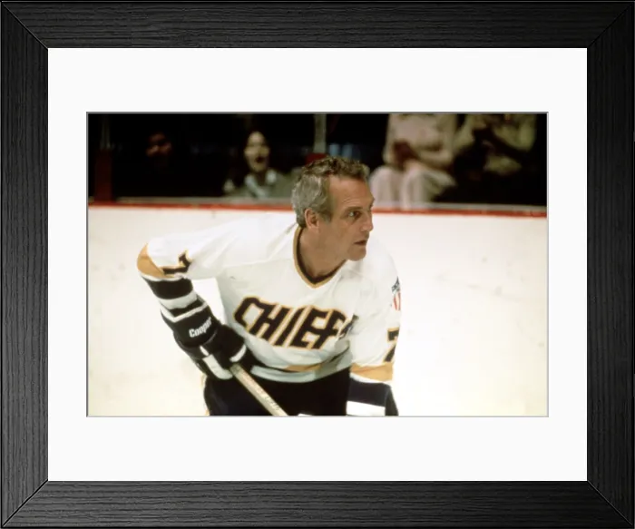 Framed Print : SLAP SHOT, Paul Newman, 1977