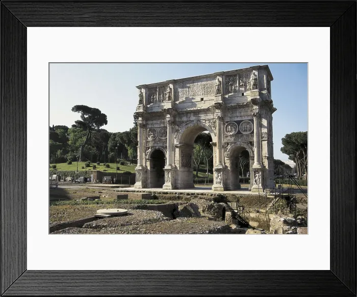 Framed Print : Arch of Constantine. ITALY. LAZIO. Rome. Arch of Constantine. Roman art. Late Empire. Sculpture. AISA / Everett Collection**US SALES ONLY** Framed Print : Arch of Constantine. ITALY. LAZIO. Rome. Arch of Constantine. Roman art. Late Empire. Sculpture. AISA / Everett Collection**US SALES ONLY**