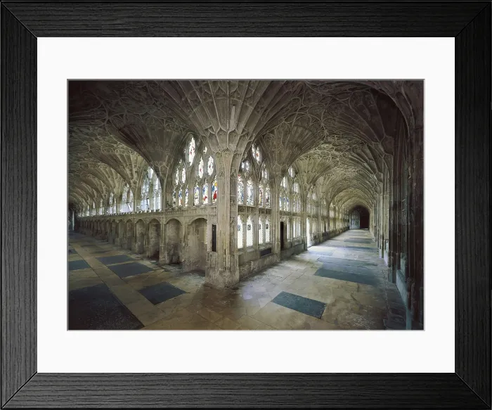 Framed Print : FROUSTER, Abbott (14th c.-15th c.); HORTON, Abbott (14th c.). Gloucester Cathedral. Great Cloister. 1373-142. UNITED KINGDOM. ENGLAND. Gloucester. Cathedral. Cloister. Gothic art Framed Print : FROUSTER, Abbott (14th c.-15th c.); HORTON, Abbott (14th c.). Gloucester Cathedral. Great Cloister. 1373-142. UNITED KINGDOM. ENGLAND. Gloucester. Cathedral. Cloister. Gothic art