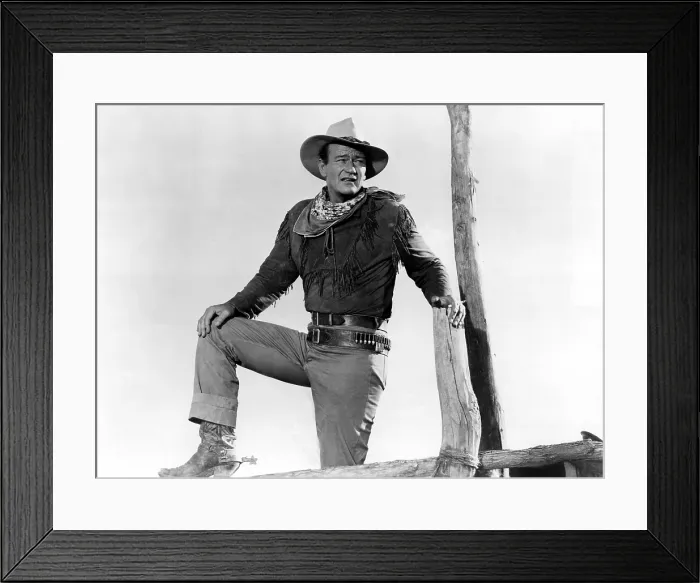 Framed Print : HONDO, John Wayne, 1954 Framed Print : HONDO, John Wayne, 1954