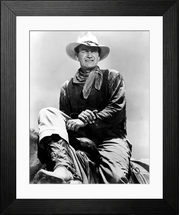 Framed Print : HONDO, John Wayne, 1954