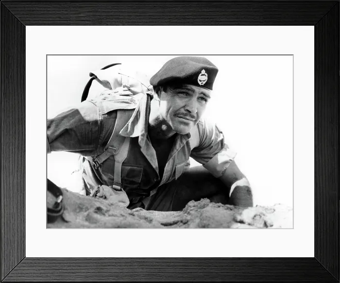 Framed Print : THE HILL, Sean Connery, 1965