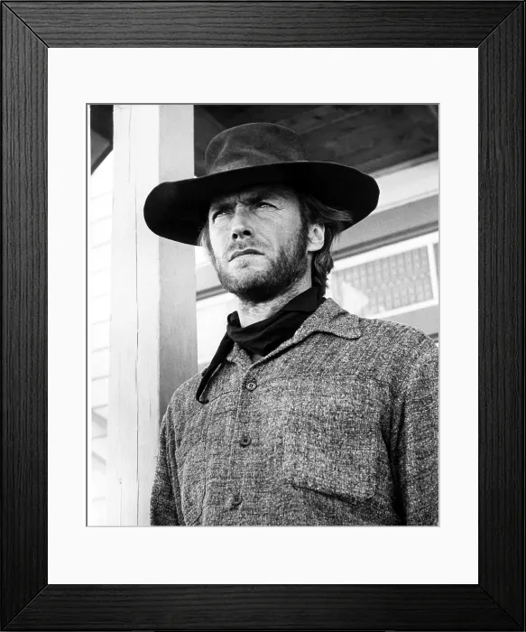 Framed Print : HIGH PLAINS DRIFTER, Clint Eastwood, 1973