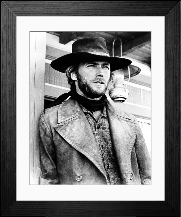 Framed Print : HIGH PLAINS DRIFTER, Clint Eastwood, 1973 Framed Print : HIGH PLAINS DRIFTER, Clint Eastwood, 1973