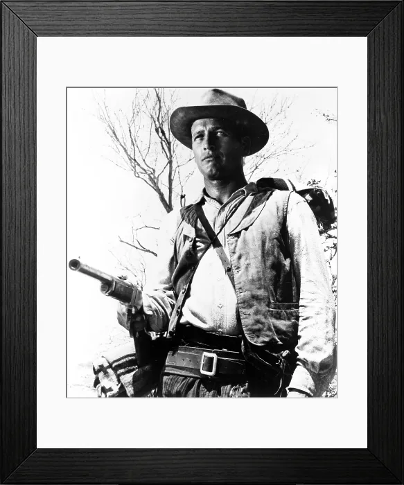 Framed Print : HOMBRE, Paul Newman, 1967, TM & Copyright 20th Century Fox Film Corp. / courtesy Everett Collection