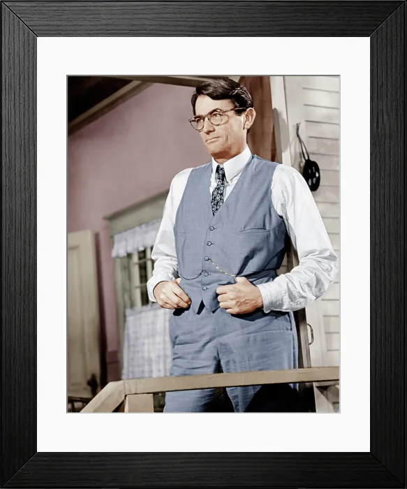 Framed Print : TO KILL A MOCKINGBIRD, Gregory Peck, 1962