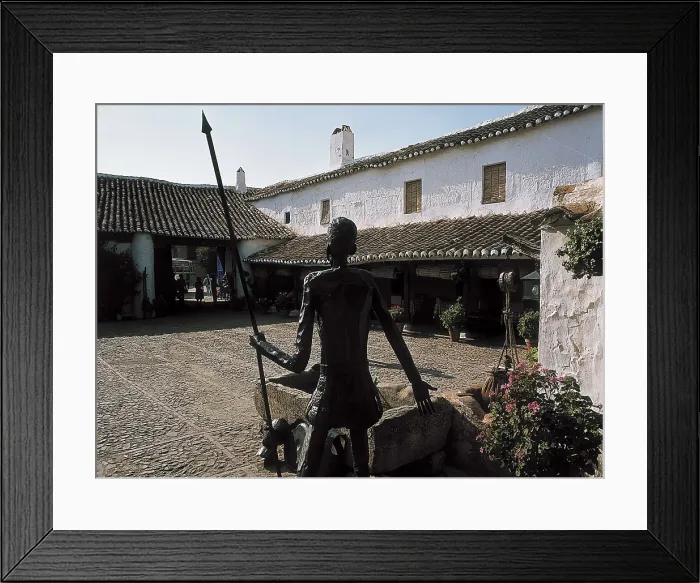 Framed Print : SPAIN. Puerto Lpice. 'Venta' (Inn) from Don Quixote. AISA / Everett Collection**US SALES ONLY**