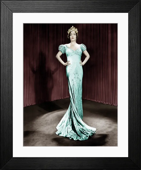 Framed Print : TONIGHT OR NEVER, Gloria Swanson in a gown by Coco Chanel, 1931 Framed Print : TONIGHT OR NEVER, Gloria Swanson in a gown by Coco Chanel, 1931