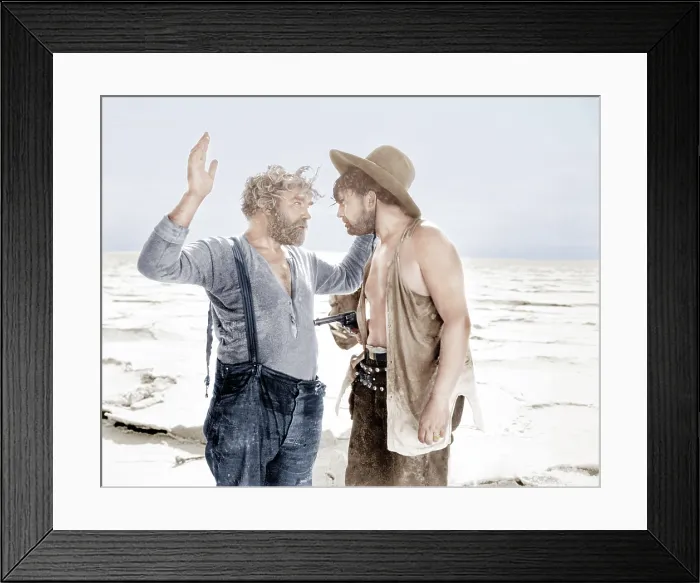 Framed Print : GREED, from left: Gibson Gowland, Jean Hersholt, 1924 Framed Print : GREED, from left: Gibson Gowland, Jean Hersholt, 1924