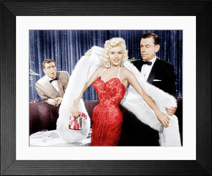 Framed Print : THE GIRL CAN'T HELP IT, from center: Jayne Mansfield, Tom Ewell, 1956. 20th Century-Fox Film Corporation, TM & Copyright / courtesy Everett Collection Framed Print : THE GIRL CAN'T HELP IT, from center: Jayne Mansfield, Tom Ewell, 1956. 20th Century-Fox Film Corporation, TM & Copyright / courtesy Everett Collection