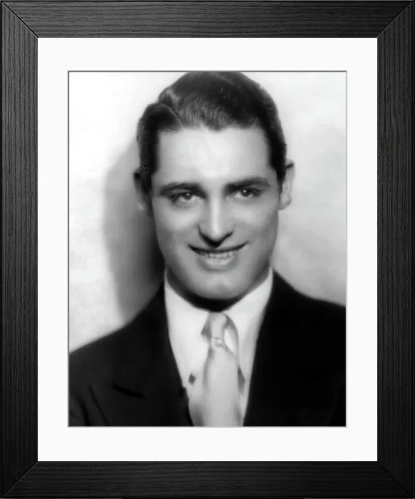Framed Print : Cary Grant in stage portrait when he was still billed as Archie Leach, 1929