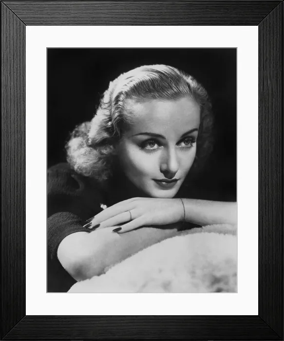 Framed Print : Carole Lombard, ca. 1937 Framed Print : Carole Lombard, ca. 1937