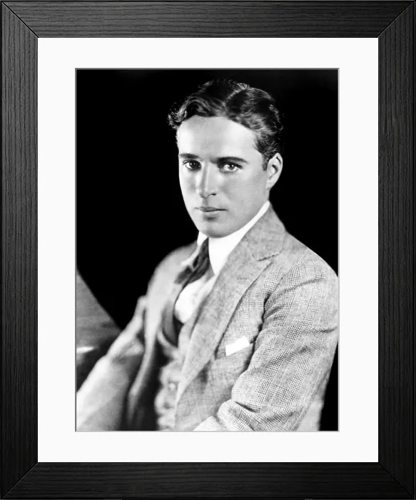 Framed Print : Charlie Chaplin, ca. 1910s