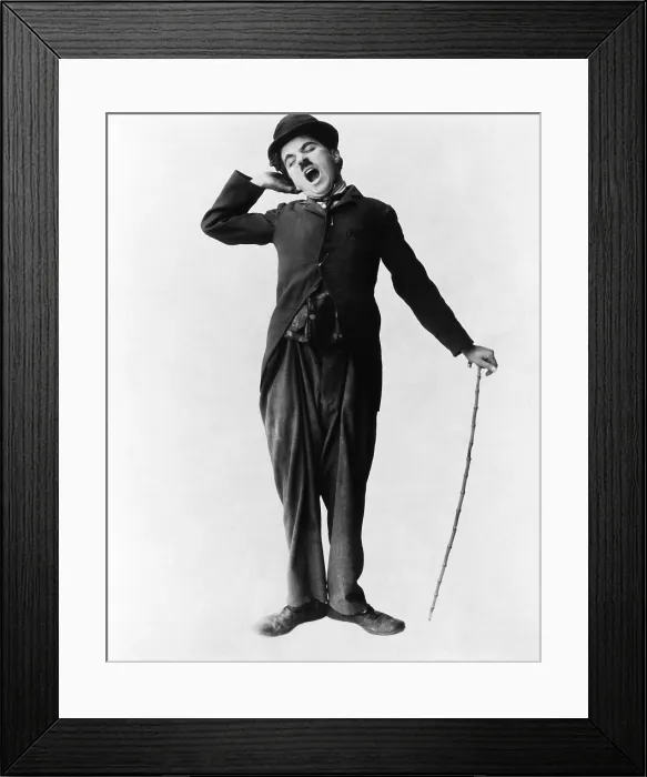 Framed Print : Charlie Chaplin, ca. 1916 Framed Print : Charlie Chaplin, ca. 1916