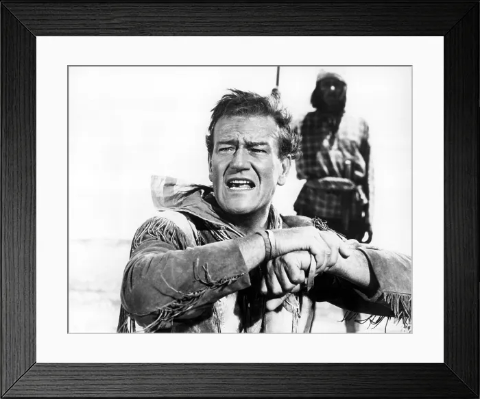 Framed Print : HONDO, John Wayne, 1954
