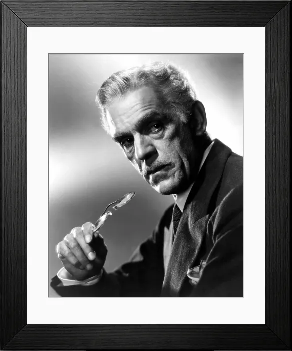 Framed Print : Boris Karloff Framed Print : Boris Karloff