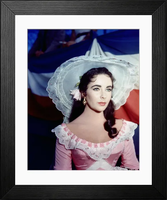 Framed Print : RAINTREE COUNTY, Elizabeth Taylor, 1957 Framed Print : RAINTREE COUNTY, Elizabeth Taylor, 1957