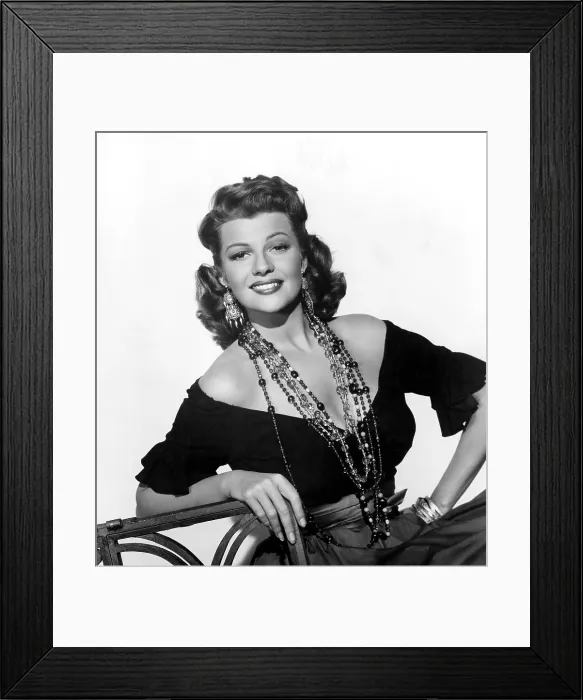 Framed Print : THE LOVES OF CARMEN, Rita Hayworth, 1948