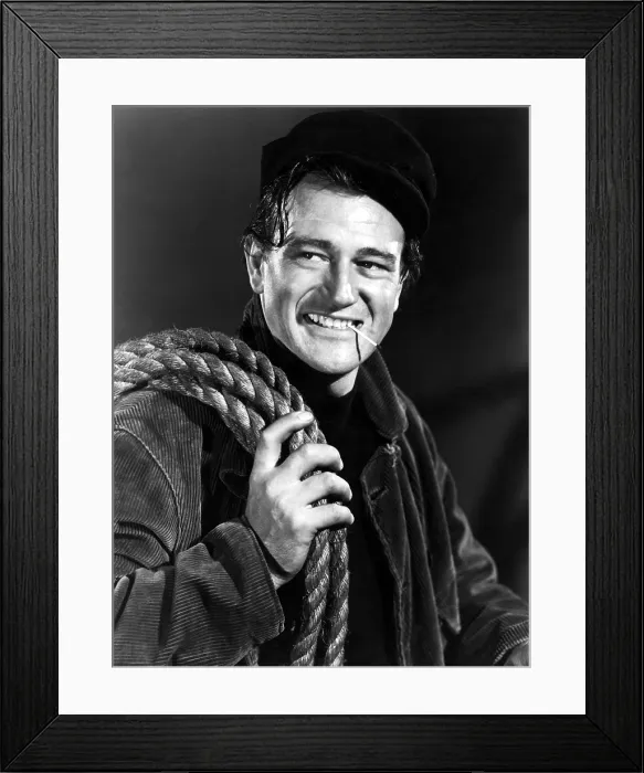 Framed Print : THE LONG VOYAGE HOME, John Wayne, 1940