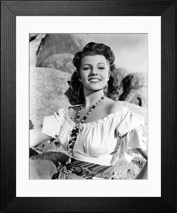 Framed Print : THE LOVES OF CARMEN, Rita Hayworth, 1948